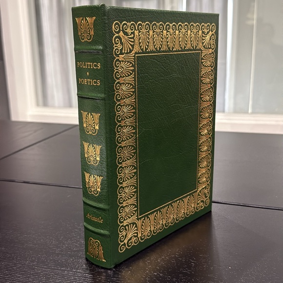 Easton Press Other - Politics and Poetics by Aristotle Easton Press Leather Bound Vintage Book